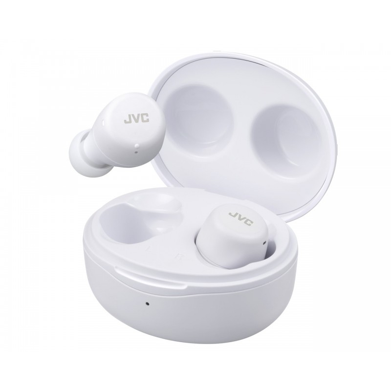 JVC HA-A5T-WN-E auricular y casco Auriculares True Wireless Stereo (TWS) Dentro de oído Llamadas Música Bluetooth Blanco
