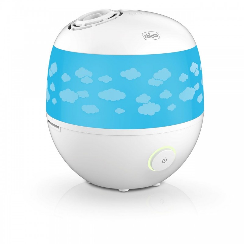 Chicco Humi Hot Advance humidificador Vapor Azul, Blanco