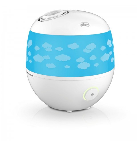 Chicco Humi Hot Advance humidificador Vapor Azul, Blanco