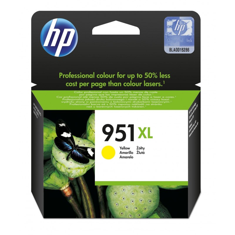 HP 951XL Gelb Original Druckerpatrone mit hoher Reichweite