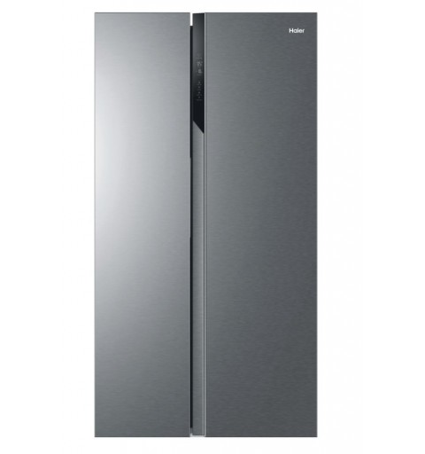 Haier SBS 90 Serie 3 HSR3918FNPG frigorifero side-by-side Libera installazione 528 L F Argento