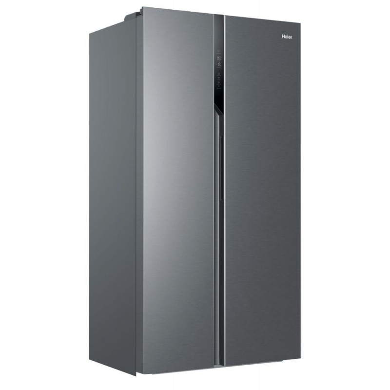 Haier SBS 90 Serie 3 HSR3918FNPG frigorifero side-by-side Libera installazione 528 L F Argento