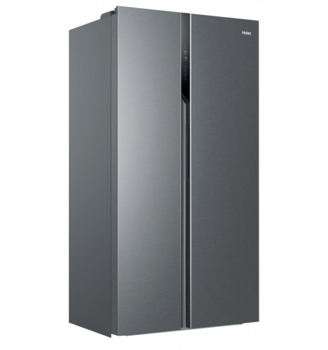 Haier SBS 90 Serie 3 HSR3918FNPG side-by-side refrigerator Freestanding 528 L F Silver