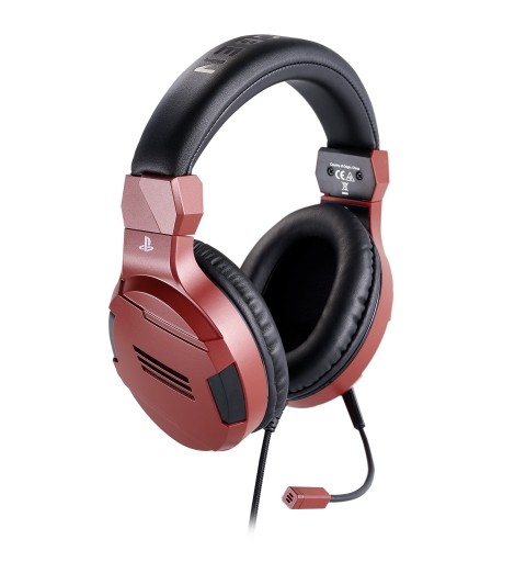 Bigben Interactive PS4OFHEADSETV3R écouteur casque Avec fil Arceau Jouer Rouge