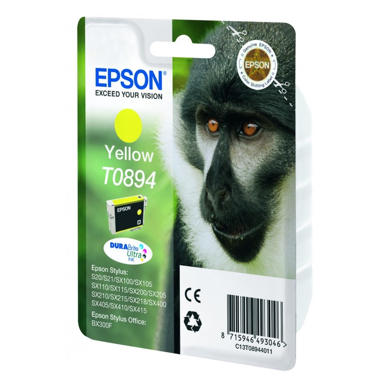 Epson Monkey Cartouche "Singe" - Encre DURABrite Ultra J