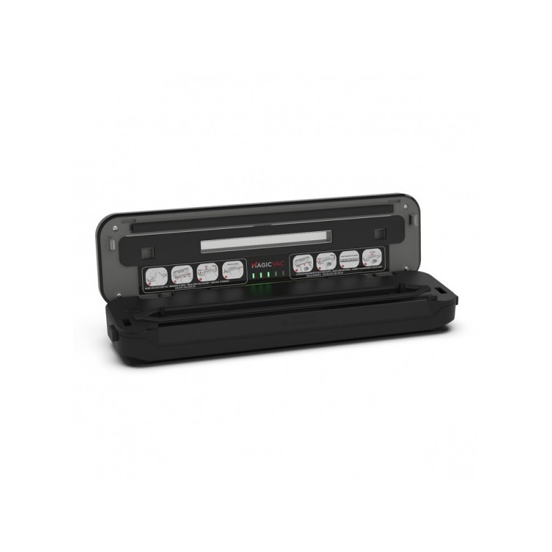 Magic Vac Compact vacuum sealer 750 mbar Black