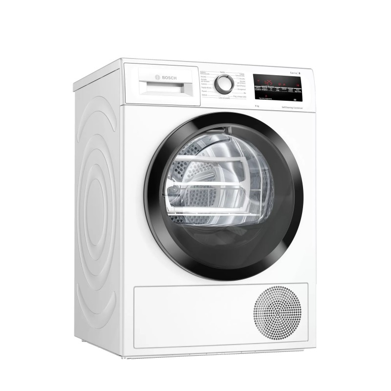 Bosch Serie 6 WTW85T09IT asciugatrice Libera installazione Caricamento frontale 9 kg A++ Bianco