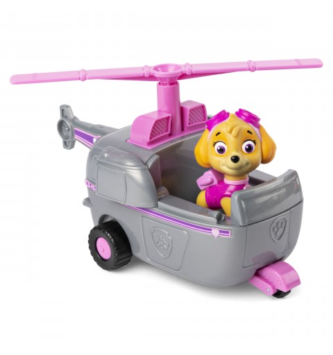 PAW Patrol PATRULLA CANINA - HELICÓPTERO + FIGURA SKYE - Helicóptero Juguete con 1 Figura Patrulla Canina Skye - 6061800 -