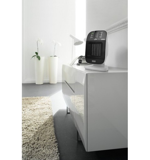 De’Longhi HFX60V20 Intérieure Noir, Blanc 2000 W Chauffage de ventilateur électrique
