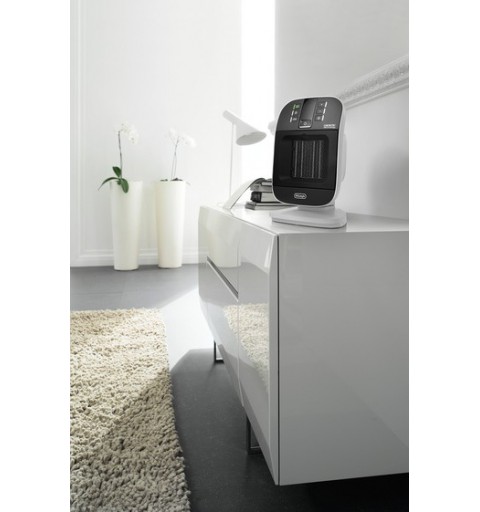 De’Longhi HFX60V20 Interno Nero, Bianco 2000 W Riscaldatore ambiente elettrico con ventilatore