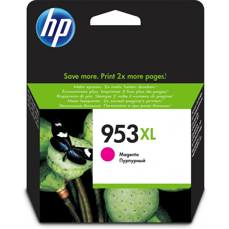 HP Cartucho de tinta Original 953XL de alto rendimiento magenta