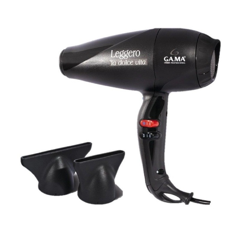 GA.MA LEGGERO hair dryer 2100 W Black