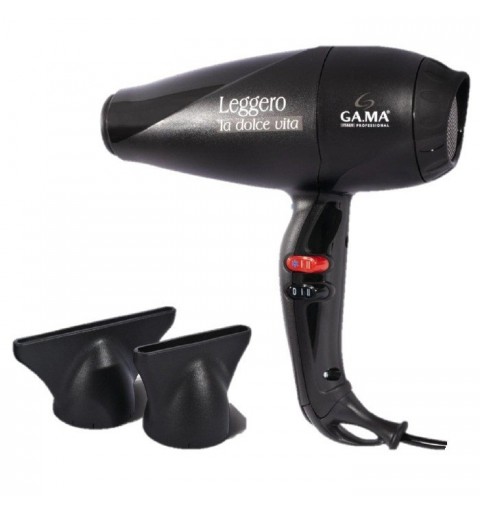 GA.MA LEGGERO asciuga capelli 2100 W Nero