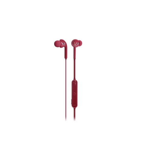 Fresh 'n Rebel Vibe Wireless cuffie auricolari Bluetooth per telefono cellulare Stereofonico rosso rubino