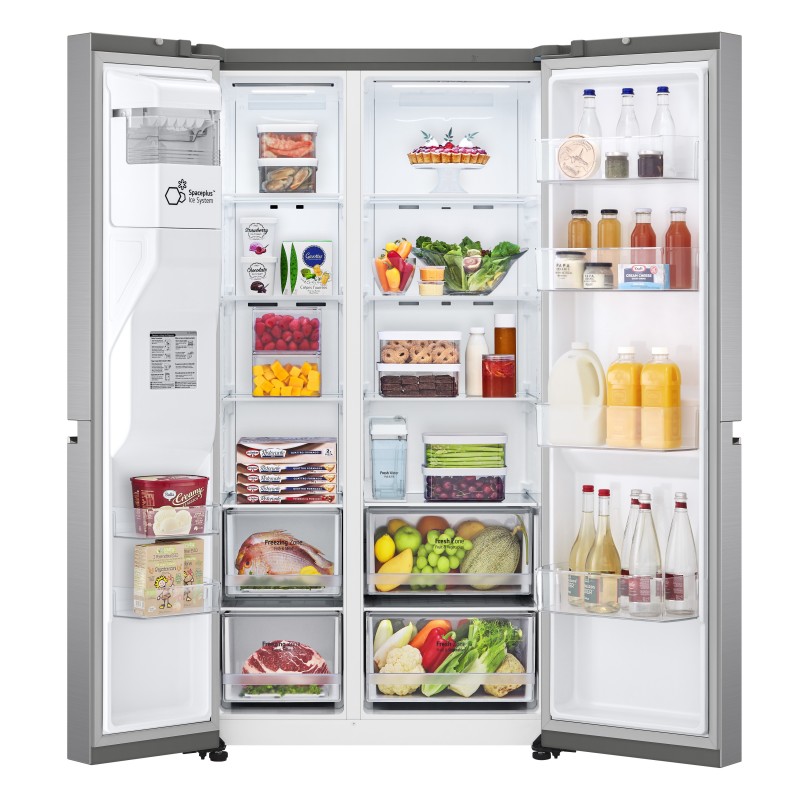LG GSLV71PZTM frigo américain Autoportante 635 L F Acier inoxydable