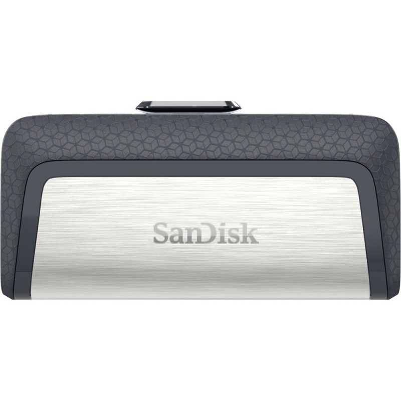 SanDisk Ultra Dual Drive USB Type-C lecteur USB flash 32 Go USB Type-A USB Type-C 3.2 Gen 1 (3.1 Gen 1) Noir, Argent