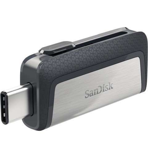 SanDisk Ultra Dual Drive USB Type-C unità flash USB 32 GB USB Type-A USB Type-C 3.2 Gen 1 (3.1 Gen 1) Nero, Argento