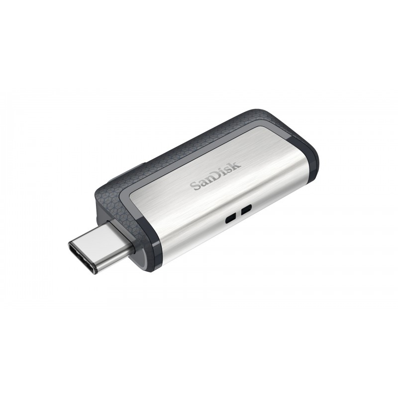 SanDisk Ultra Dual Drive USB Type-C lecteur USB flash 32 Go USB Type-A USB Type-C 3.2 Gen 1 (3.1 Gen 1) Noir, Argent