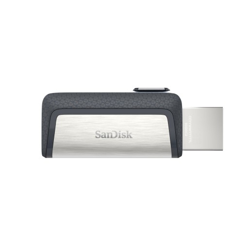 SanDisk Ultra Dual Drive USB Type-C lecteur USB flash 32 Go USB Type-A USB Type-C 3.2 Gen 1 (3.1 Gen 1) Noir, Argent