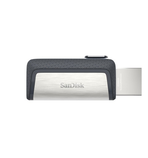SanDisk Ultra Dual Drive USB Type-C USB-Stick 32 GB USB Type-A USB Type-C 3.2 Gen 1 (3.1 Gen 1) Schwarz, Silber