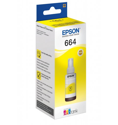 Epson 664 Ecotank Yellow ink bottle (70ml)