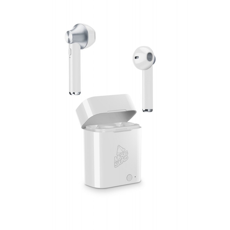 Music Sound BTMSTWS Auriculares True Wireless Stereo (TWS) Dentro de oído Llamadas Música Bluetooth Blanco