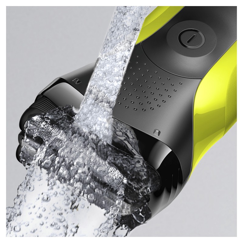 Braun Series 3 81702940 rasoir pour homme Rasoir à grille Tondeuse Noir, Vert