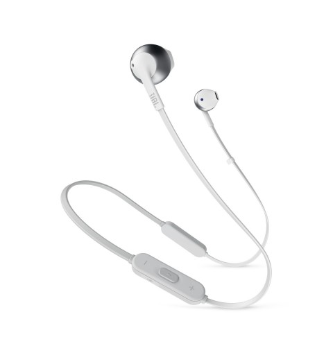 JBL Tune 205BT Auricolare Wireless In-ear Musica e Chiamate Bluetooth Argento