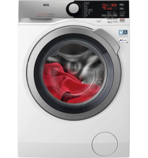 AEG L7FEE94SX washing machine Front-load 9 kg 1400 RPM A Silver