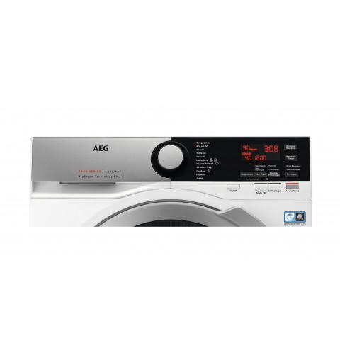 AEG L7FEE94SX Waschmaschine Frontlader 9 kg 1400 RPM A Silber