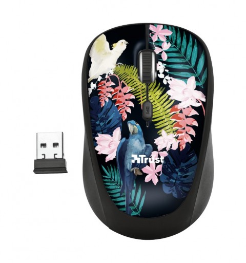 Trust Yvi mouse Ambidextrous RF Wireless Optical 1600 DPI