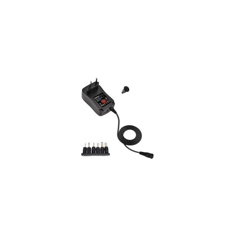 Karma Italiana ACR 627 adaptador e inversor de corriente Interior exterior 18 W Negro