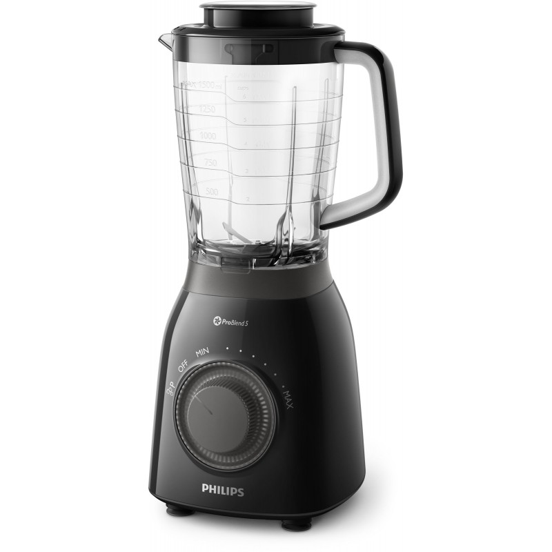 Philips Viva Collection Batidora ProBlend 5 de 600 W con jarra Tritan de 2 l