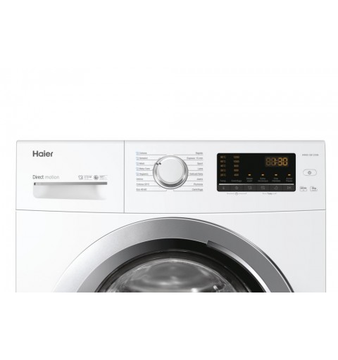 Haier Series 30 HW90-SB1230N lavatrice Caricamento frontale 9 kg 1200 Giri min A Bianco