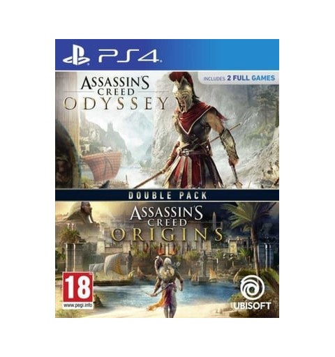 Ubisoft Assassin's Creed Odyssey + Origins Double Pack Tedesca PlayStation 4