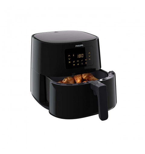 Philips Essential Airfryer XL, technologie Rapid Air, 1,2 kg, 6,2 l, noir