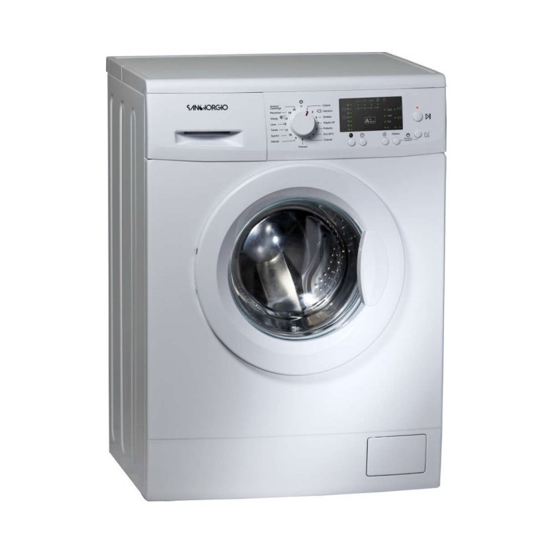 SanGiorgio F510L machine à laver Charge avant 5 kg 1000 tr min E Blanc
