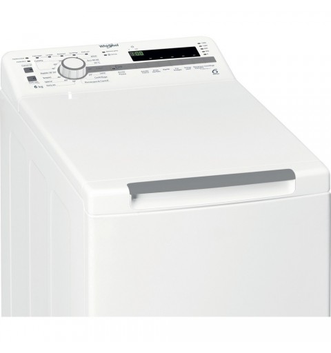 Whirlpool TDLR 6230S IT N lavatrice Caricamento dall'alto 6 kg 1200 Giri min D Bianco