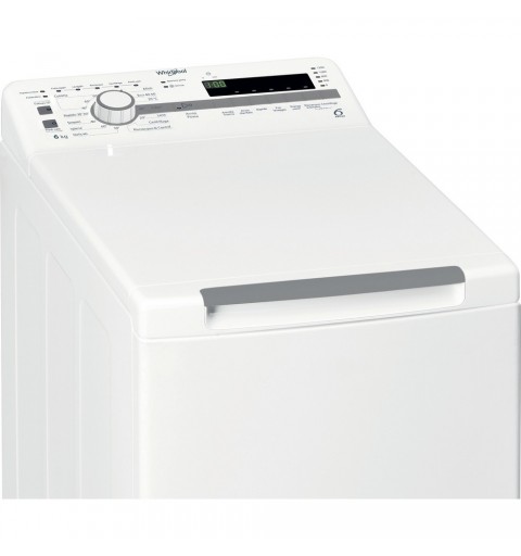 Whirlpool TDLR 6230S IT N machine à laver Charge par dessus 6 kg 1200 tr min D Blanc