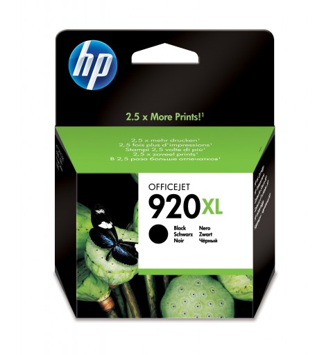 HP 920XL cartouche d'encre noir grande capacité authentique