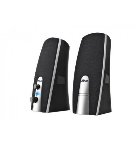 Trust MiLa 2.0 Speaker Set Negro, Plata Alámbrico 5 W