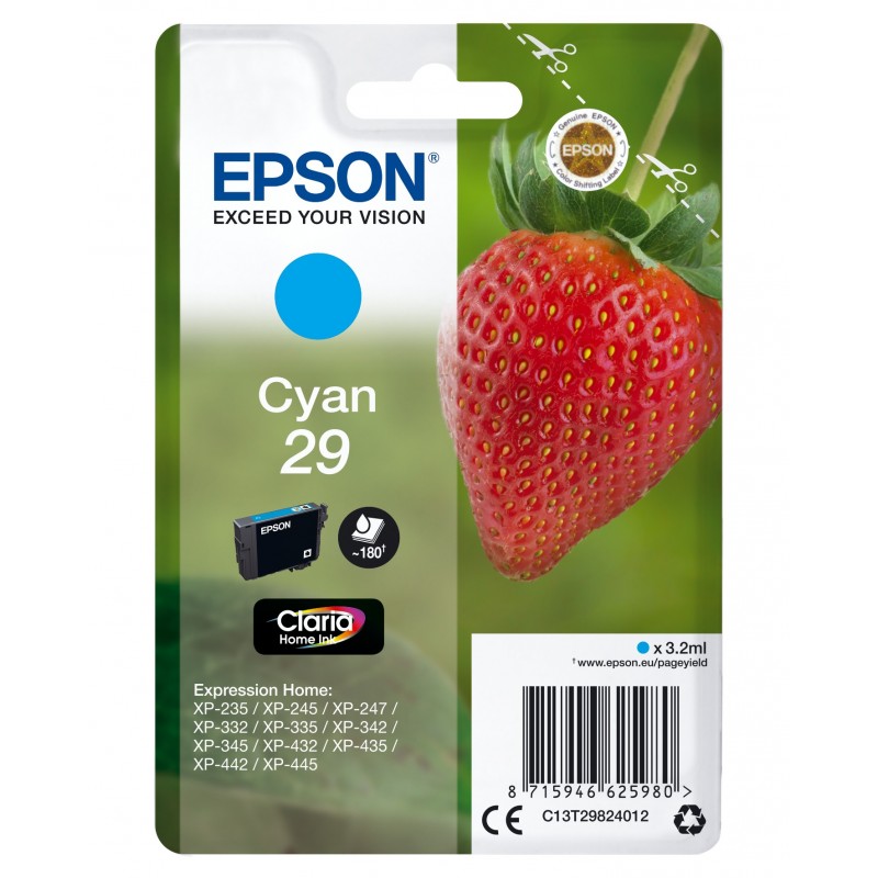 Epson Strawberry Cartouche "Fraise" 29 - Encre Claria Home C