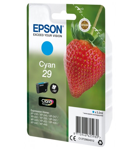 Epson Strawberry Cartouche "Fraise" 29 - Encre Claria Home C
