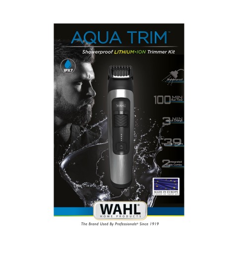 Wahl Aqua Trim Mojado y seco Plata