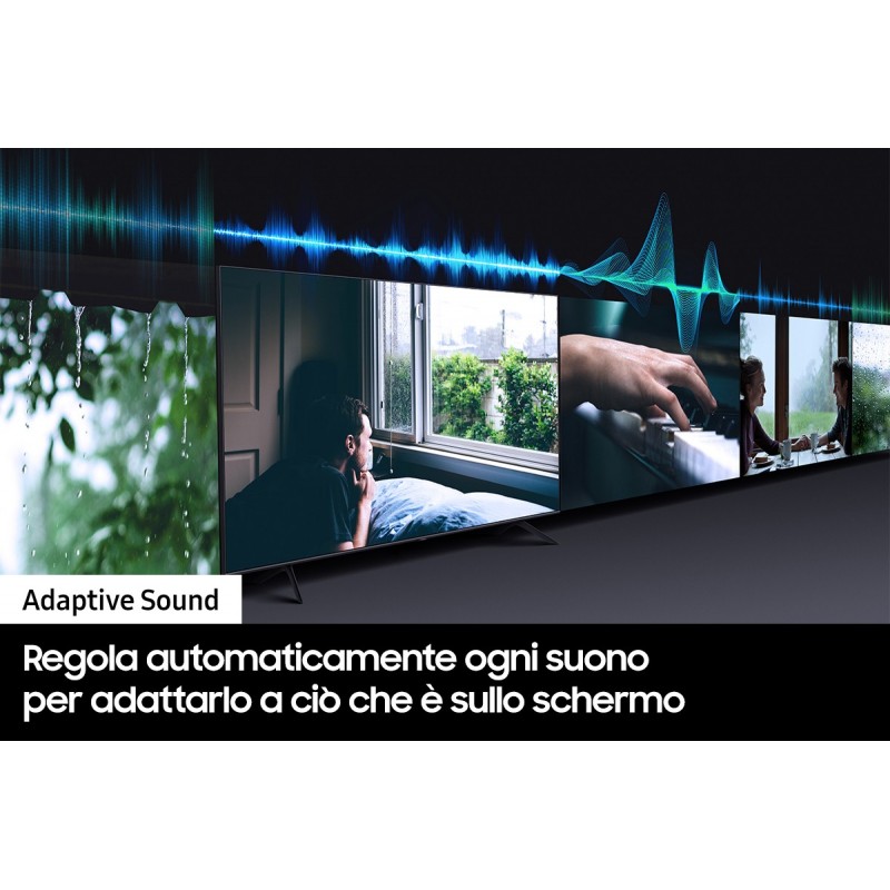Samsung UE43AU7170U 109,2 cm (43 Zoll) 4K Ultra HD Smart-TV WLAN Grau