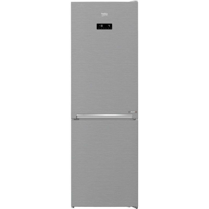 Beko RCNA366E60XBN fridge-freezer Freestanding 324 L C Metallic