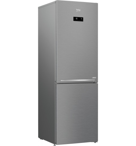 Beko RCNA366E60XBN fridge-freezer Freestanding 324 L C Metallic