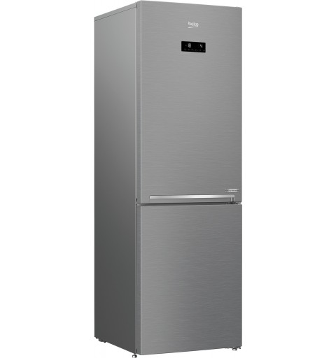 Beko RCNA366E60XBN réfrigérateur-congélateur Autoportante 324 L C Métallique