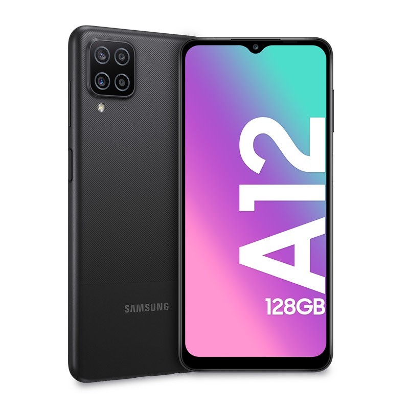 Vodafone Samsung Galaxy A12 16,5 cm (6.5") SIM doble Android 10.0 4G USB Tipo C 4 GB 128 GB 5000 mAh Negro