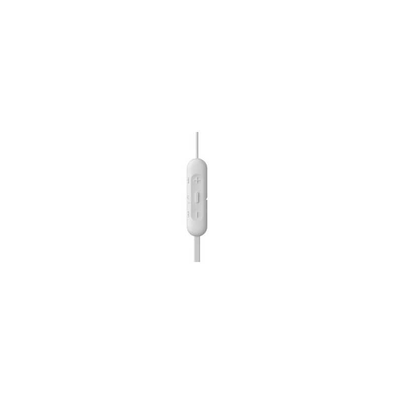 Sony WI-C200 Casque Sans fil Ecouteurs, Minerve Appels Musique Bluetooth Blanc